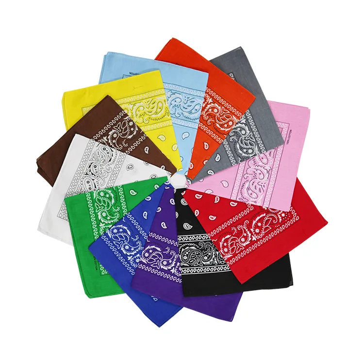 Colored logo Bandanas Custom Made Cycling Bandana Hair Bandana Scarf