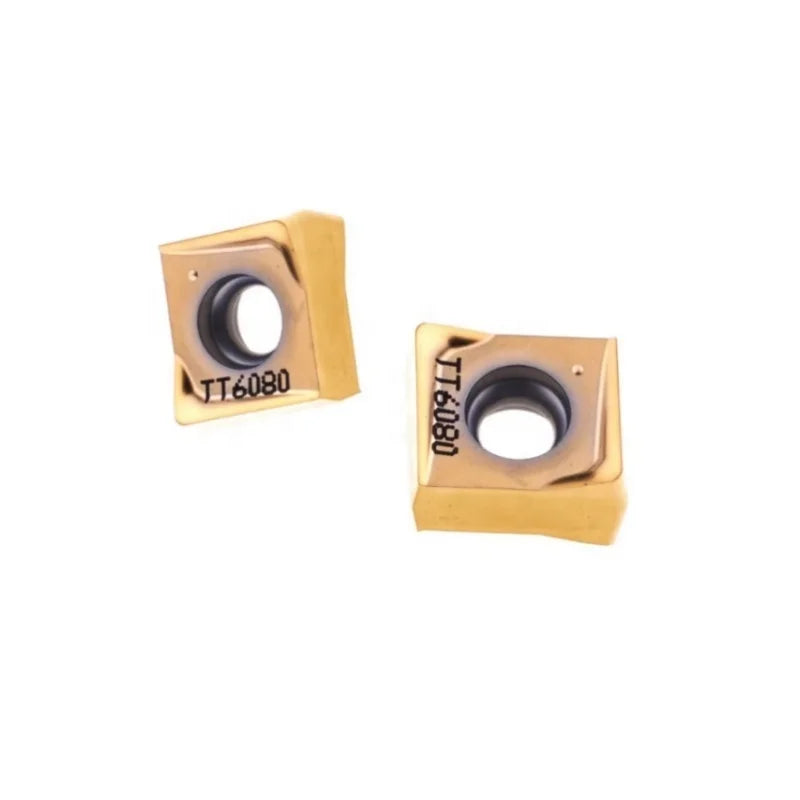 ZNHU 110-08 TT6080 Tungsten Carbide Milling Inserts CNC Lathe Cutter Turning Tools Fast Feed OEM Customizable Titanium Carbide