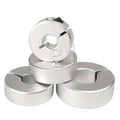 Smooth Rod Fixed Lock Limited Ring Smooth Rod Fixing Diameter 8mm Aluminum Clamp Shaft Sleeve with a Screw Nut