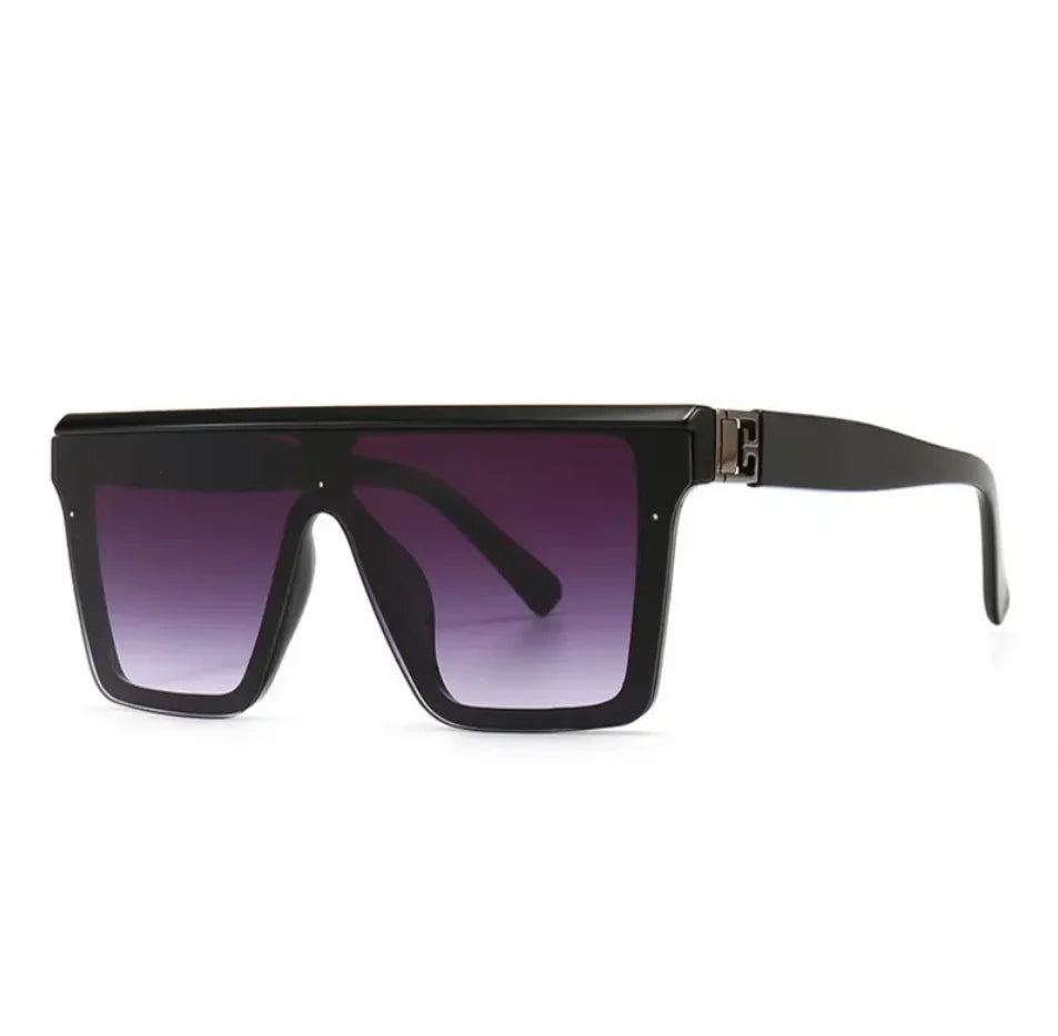 2024 Hot Classic Versatile Retro Fashion Sunglasses Oversized Lenses Men's and Women's Travel Sunglasses