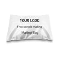 Custom print logo pink white poly mailer mail usps shipping bags small courier bag silver poly mailing bag MegaBDM