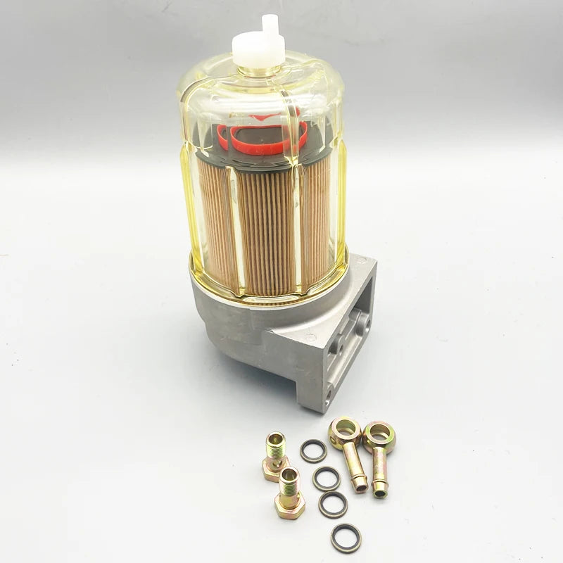 Excavator for Sk135 SK140 SK200 SK210-8 Super 8 Oil Water Separator Assembly Diesel Filter