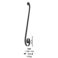Ornamental Wrought Iron Decorative element  for Staircase Railing Handrail Balcony Balustrade Gate Fence Parts