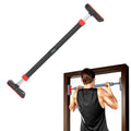 Portable Adjustable Steel & ABS Dip Stand Home Gym Doorway Chinning Bar with 250kg Load Capacity for Home Use Pull-Up Bar