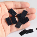 Wholesale Display Factory Jewelry Blue Natural Square Flat Stone Stand Loose Gemstones Gemstone Supplier