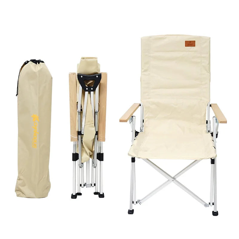 2025 Camping Chair Outdoor Portable Folding Chair Adjustable Aluminum Camping Chair