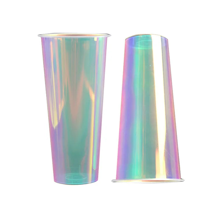Wholesale Boba Plastic Lids Frosted Pp Cups Bubble Milk Tea Cup