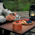 RR Camping Gas Tank Protective Case PU Leather Gas Canister Tank Cover Canister Gas Cover Great Kit for Outdoor Cooking
