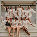 FUNG 3019 New Design Nightgown Pajamas Customized Pajamas Night Suits Silk-like Satin Luxury Women's Sleepwear
