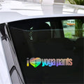 I Love Yoga Pants Stickers Car Truck Window Bumper Vinyl Decal Decor Gift Gift Die Cut Decals Laptop window Glass