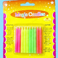 Wholesale 10-Piece Magic Relight Spark Birthday Candles Paraffin Wax for Parties & Easter Celebrations
