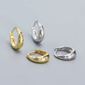 Fine Jewelry18k Gold Plated Starburst Star Diamond CZ Hoop Earrings 925 Sterling Silver Star Earrings for Women Girls