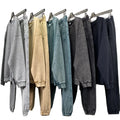 2023 Winter Premium Cotton 420gsm Breathable Washed Vintage Tracksuits Heavyweight French Terry Sweatshirt Sweatpants Set for