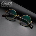 High Quality Retro Vintage Classic Specs Designer Round Eyeglasses Spectacles Titanium Glasses Optical Frame Eye Wear for Men