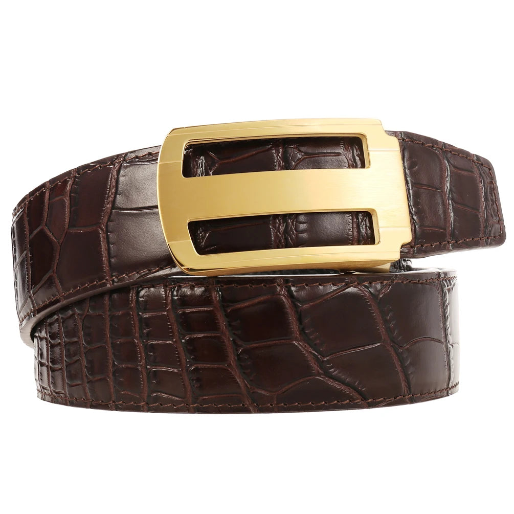 LY36-61461-8  Stainless Steel Buckle Men's Business Belt Wholesale Spot