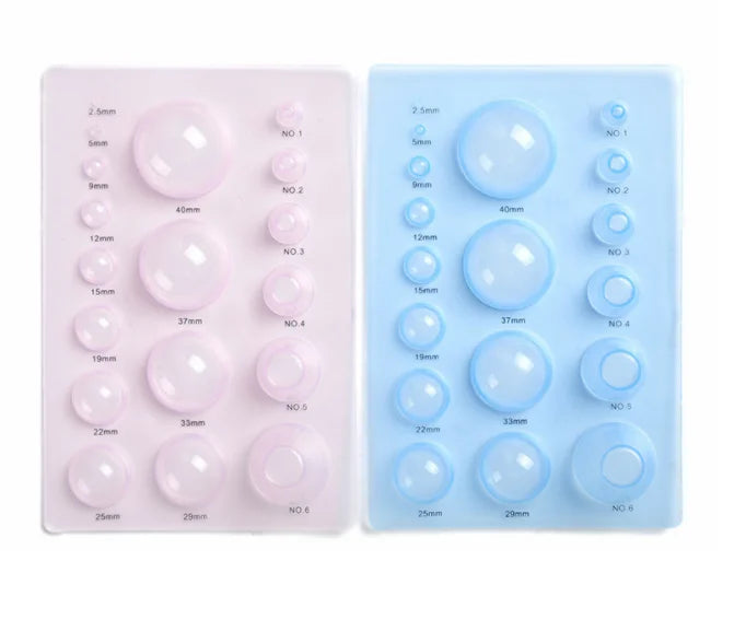 Paper Quilling Tools Concave-Convex Spherical Styler 3D Domes Half Ball Mould Plastic Mini Quilling Mold for DIY Paper Craft