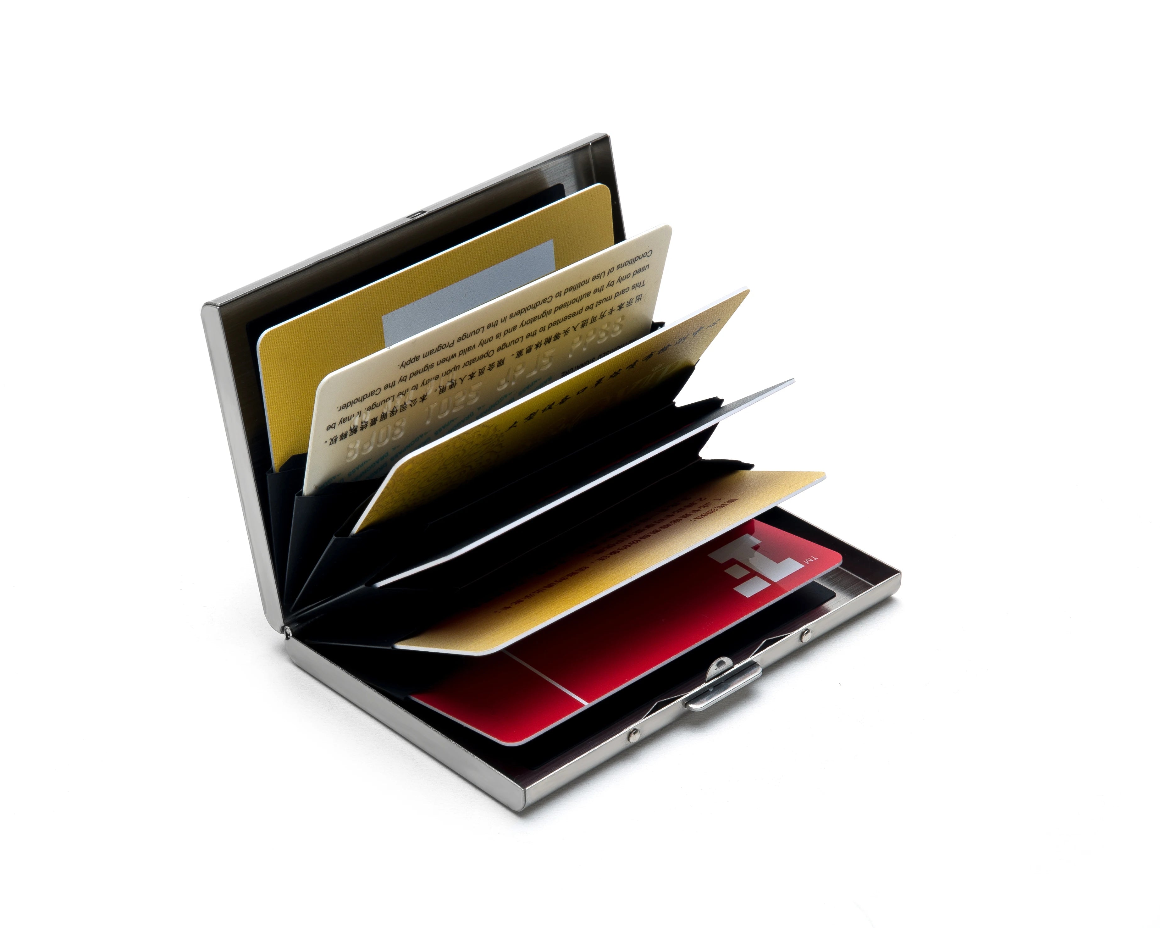 Hot Sale Competitive Price Anti-Magnetic Metal Purses Card Cases Manufacturer in China