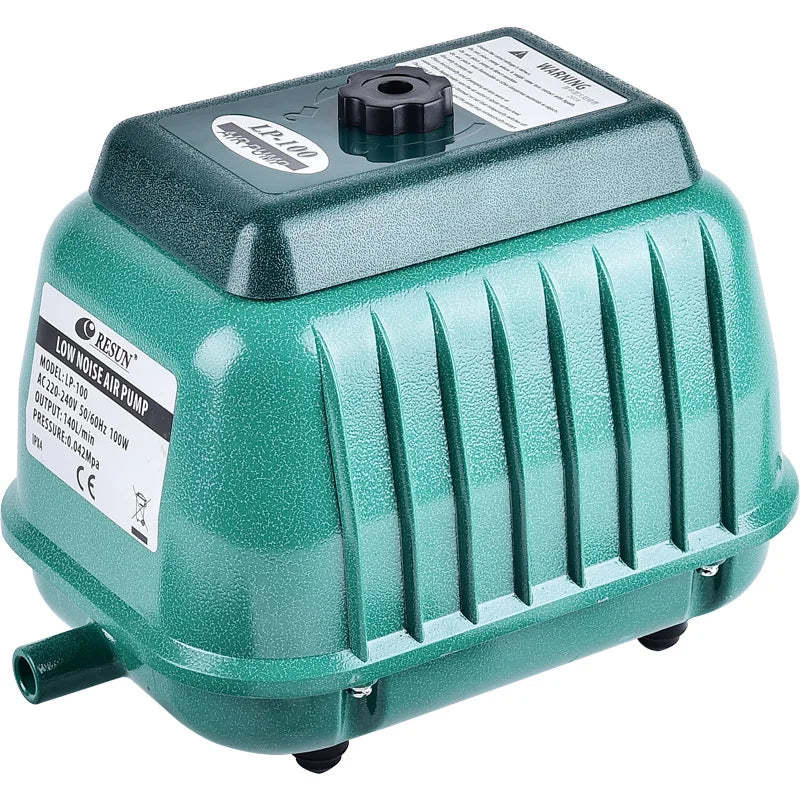 110V 220V Electric Resun LP Air Pump Aquarium Air Pump Fish Pond Oxygen Pump Pond Compressors