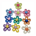 Resin Cherry Blossom Scrapbook Embellishment Cabochons DIY Crafts Materials Party Decorating Flower Hair Clip Supplies