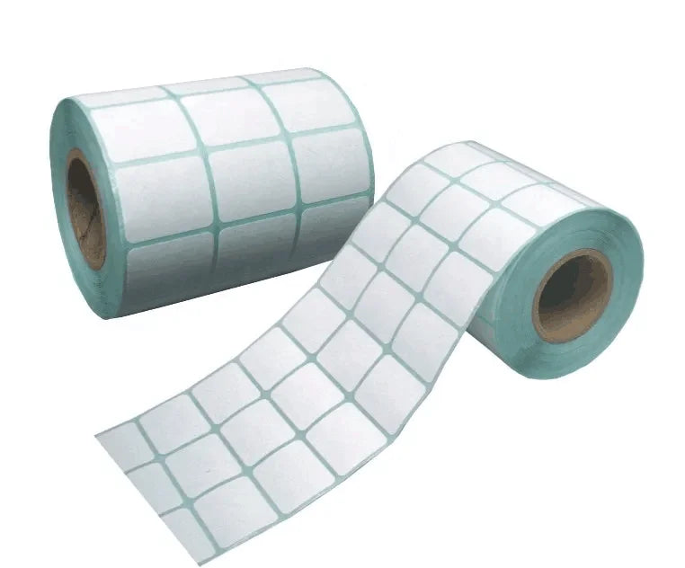 Thermal Adhesive Sticker Printer Waterproof Custom Size Blank Rolls Hyperviscous Adhesive Material