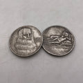 1 Piece 1452-1519 Da Vinci Coin Handicraft Silver Coin Commemorative Collection Old Fashion Coins Memorial Gift Da Vinci Gift