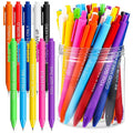 Wholesale Cheap Custom Logo School Office Supplies Student Plastic Multiple Colors Cute Ballpoint Pens in Bulk