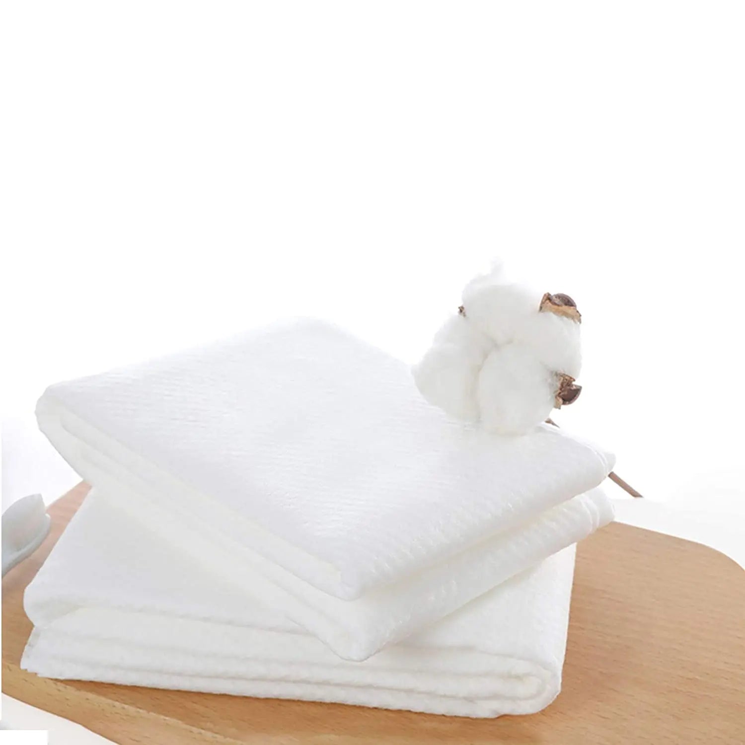 Biodegradable Facial Clean Towels Soft Thick Face Towels Makeup Remover Dry Wipes Cotton Tissue for Cleaning Disposable Towel