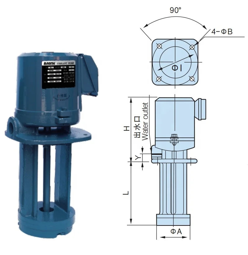 Vertical Multistage Pump Low Pressure Pump Price for Vertical Multistage Centrifugal Pump 0.18kw