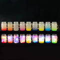 Topjlh New Arrivals Hanging Fairy Lights Sublimation Solar Blanks Clear Glass Mason Jar Lanterns With Hemp Rope Handle