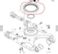 PC150-3 PC150LC-3 PW150-1 Swing Bearing PC180LC-3 PC180-3K SLEWING RING CIRCLE21K-25-21201