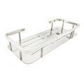 Wall Mounted 304 Stainless Steel Storage Rack Shelf Hanging Shower Caddy Metal Bathroom Rack Bath Shower Shelf