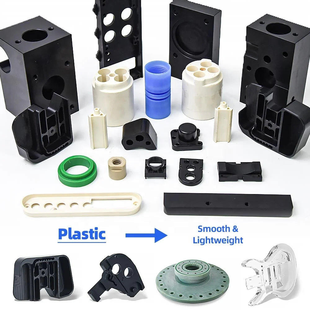 Customized Precision CNC Machining Services for Metal Brass Plastic Prototypes 0.002mm Tolerance Surface Treatment Options