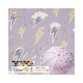 Wholesale Customizable Discoloration Designer Polyester Fabric Color Changing Umbrella Nylon Weaved Eco Friendly Fabric