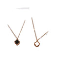 2026 Best Selling Fashion Necklace Double-sided Clover Zircon Pendant Necklace Jewelry for Women