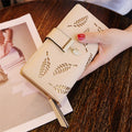 Custom Luxury Design Female Minimalist Cheap Simple Small Zipper Wallet Sublimation