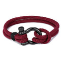 New Fashion Camping Parachute Cord Survival Anchor Bracelet for Women