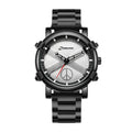 2024 New Fashionable Leather Men's Sports Watch Timing Code Watch Leather Strap Business Watch