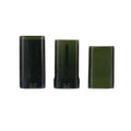 Sunscreen Stick Matte Black White Clear Twist up  Empty Plastic Deodorant Stick Container Oval 15ml Plastic Deodorant Tube