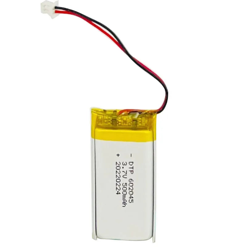 Shenzhen DataPower Factory Supply Lithium Batteries 3.7V 500mah DTP 602045 Li-polymer Rechargeable Lipo Battery