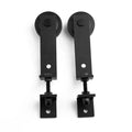 RHETECH Modern Antique Style Steel Brass Cabinet Trap Barn Door Hardware Durable Easy Screws for Wooden Sliding Barn Doors