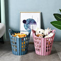 Laundry Storage Basket Foldable Cloth Bag Collapsible Laundry Basket Hamper Plastic Laundry Basket