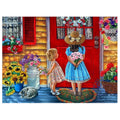 Ever Moment Diamond Painting Little Girl 5D DIY Full Square Resin Drills Handmade Artwork Embroidery Mosaic Decoration 4Y510