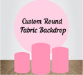 Cross Border Hot Selling Round Arch Backdrop Covers for Birthday Party Backdrop Decoration