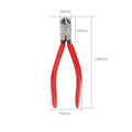 Industrial Sunshine DK-F90 Right Angle Flat Pliers Flat Head Mobile Phone Camera Frame Repair Tool Steel Ring Wire Cable Cutters