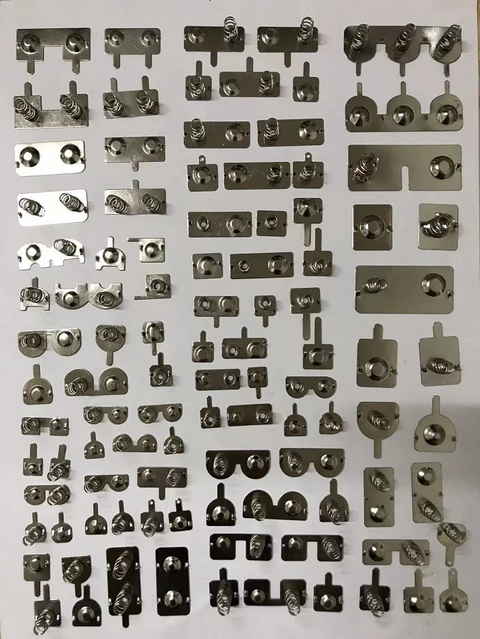 Customizable Factory Hardware Flat Constant Force Spring Stainless Steel Cylinder Battery Contact Industrial Use