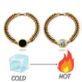 DAIHE Hot-selling Popular Creative Accessory Heat-Activated Magic Charm Bracelet 18K Gold/Silver Plating European-American MegaBDM