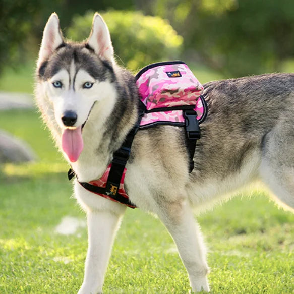Travel Hiking Tactical Tactical Camouflage Outside Animal Pet Dog Saddle Backpack