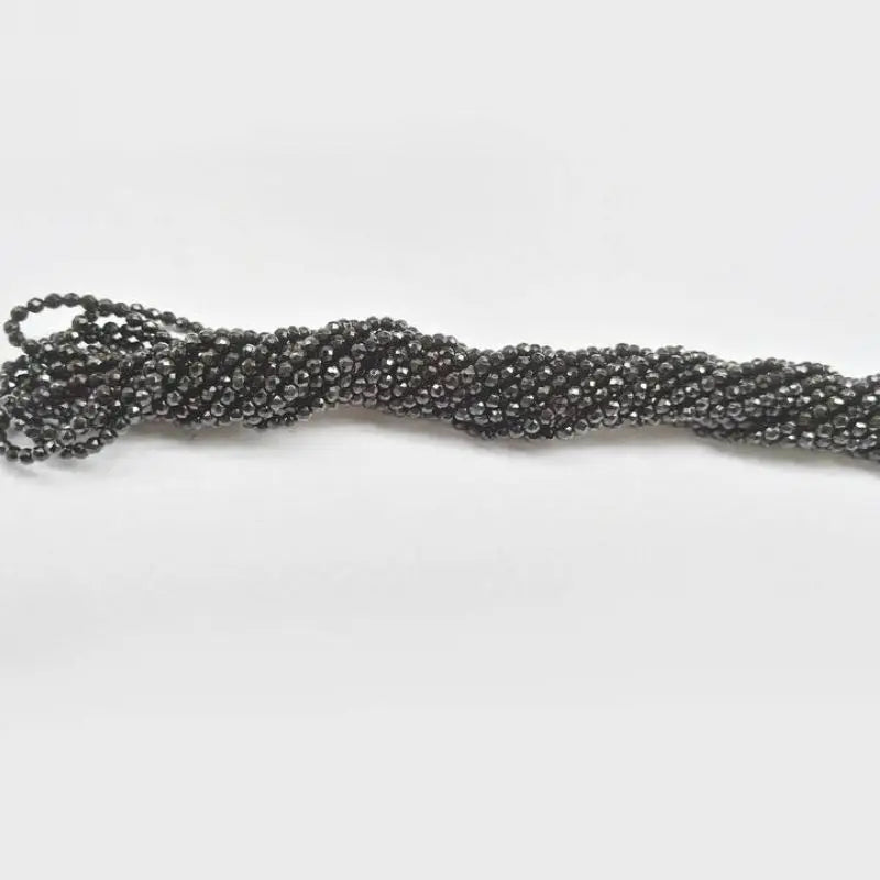 2mm Faceted Beads Loose Gemstone Hematite Beads Loose Beads