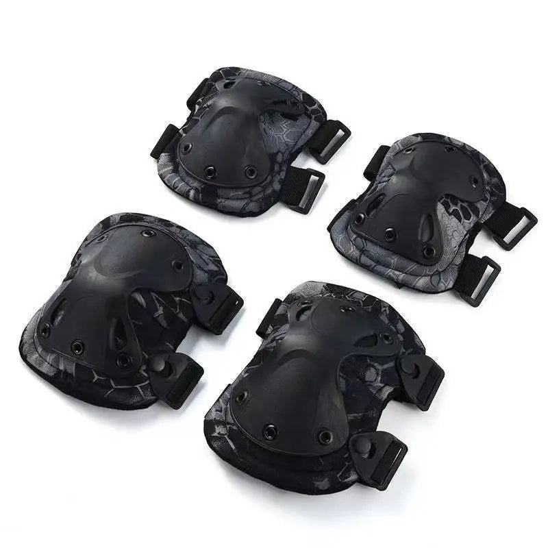 NQ SPORTS Outdoor Tactical Sports Skating Safety Protection Gears Sports Safety Knee Pads Support