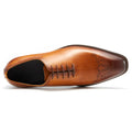 2024 Vintage Brogue Handmade Comfortable Hard-Wearing Casual Genuine Leather Shoes for Men Oxford Wedding Dresses Shoes